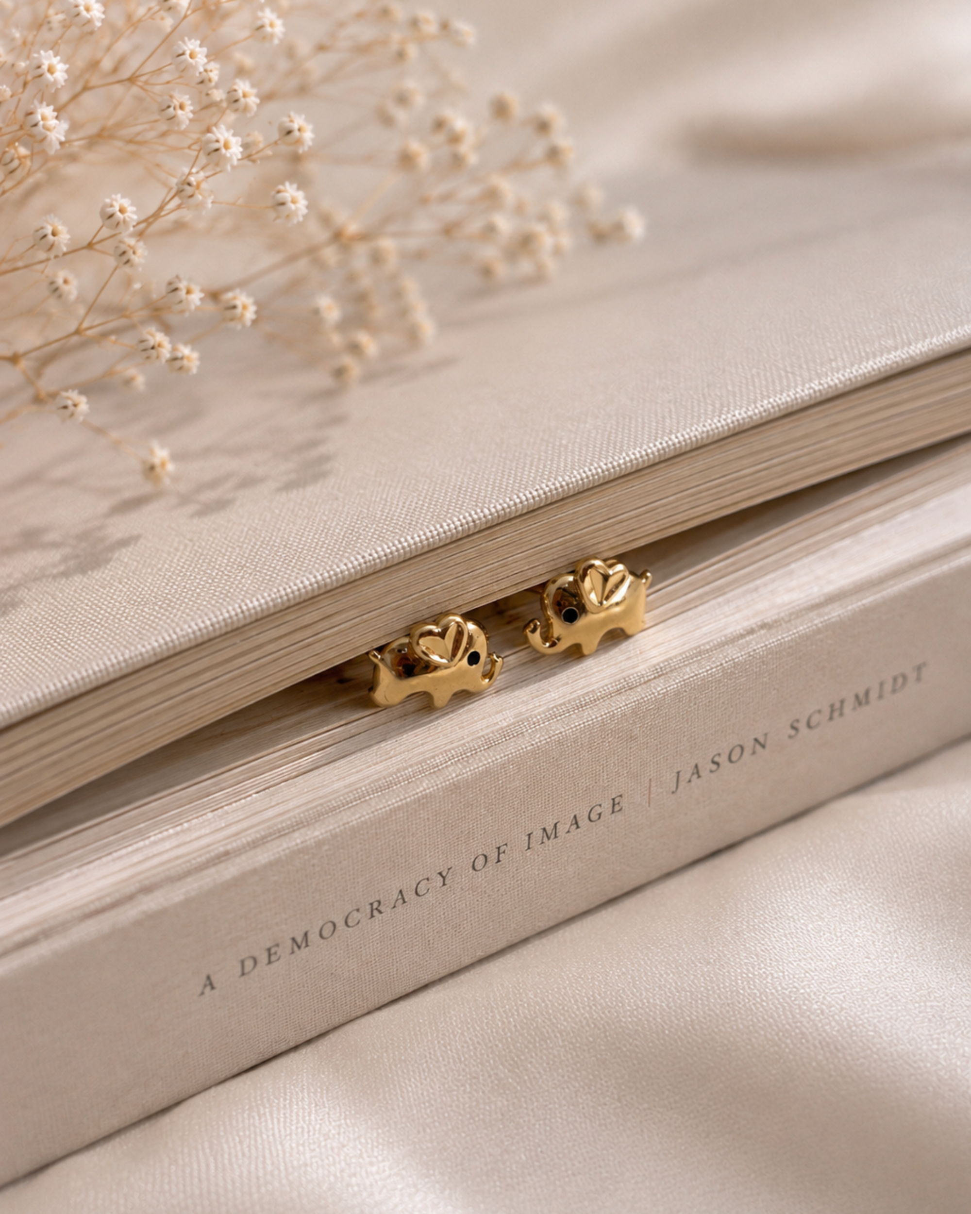 Elara Elephant Studs