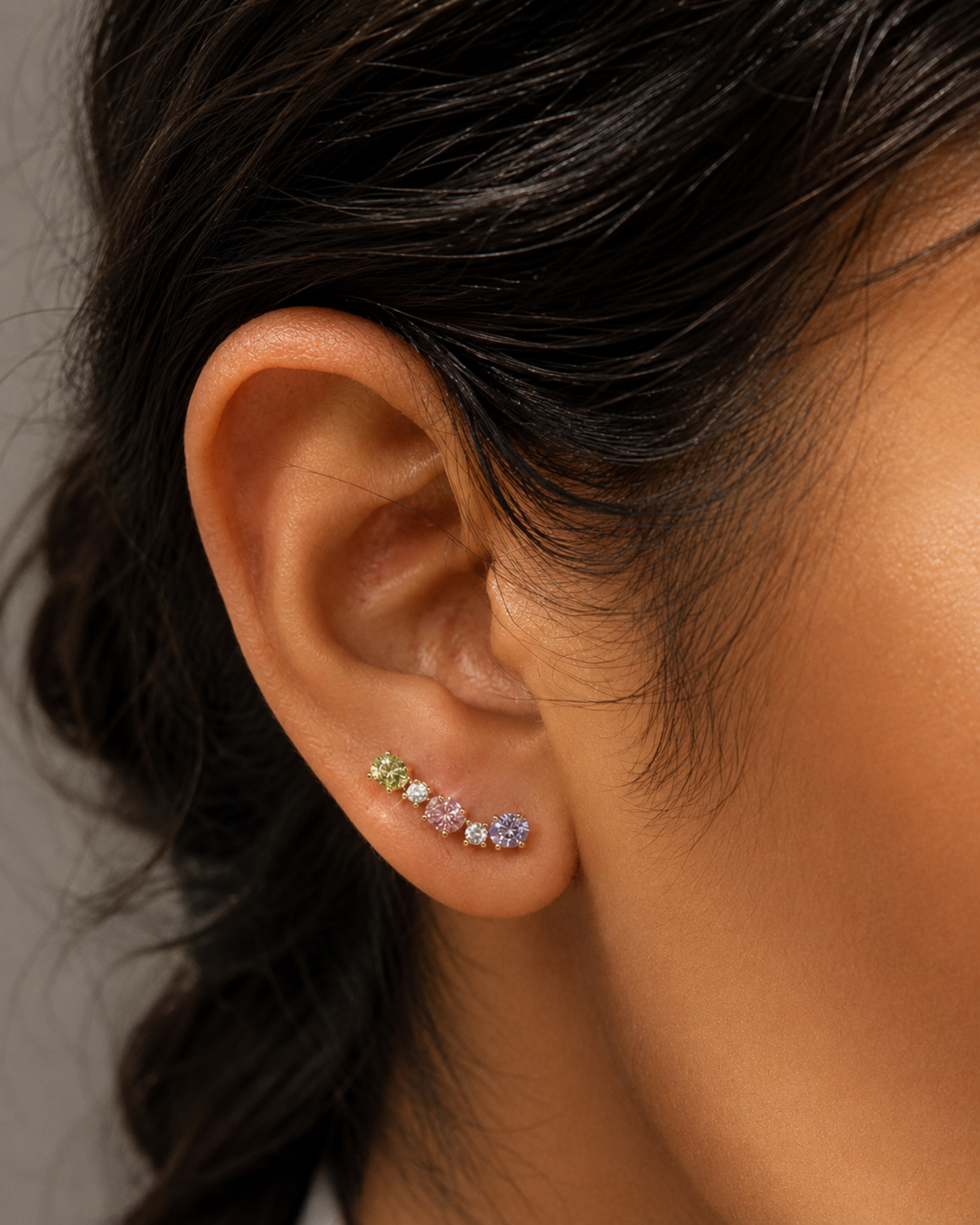 Lunelle Rainbow Studs