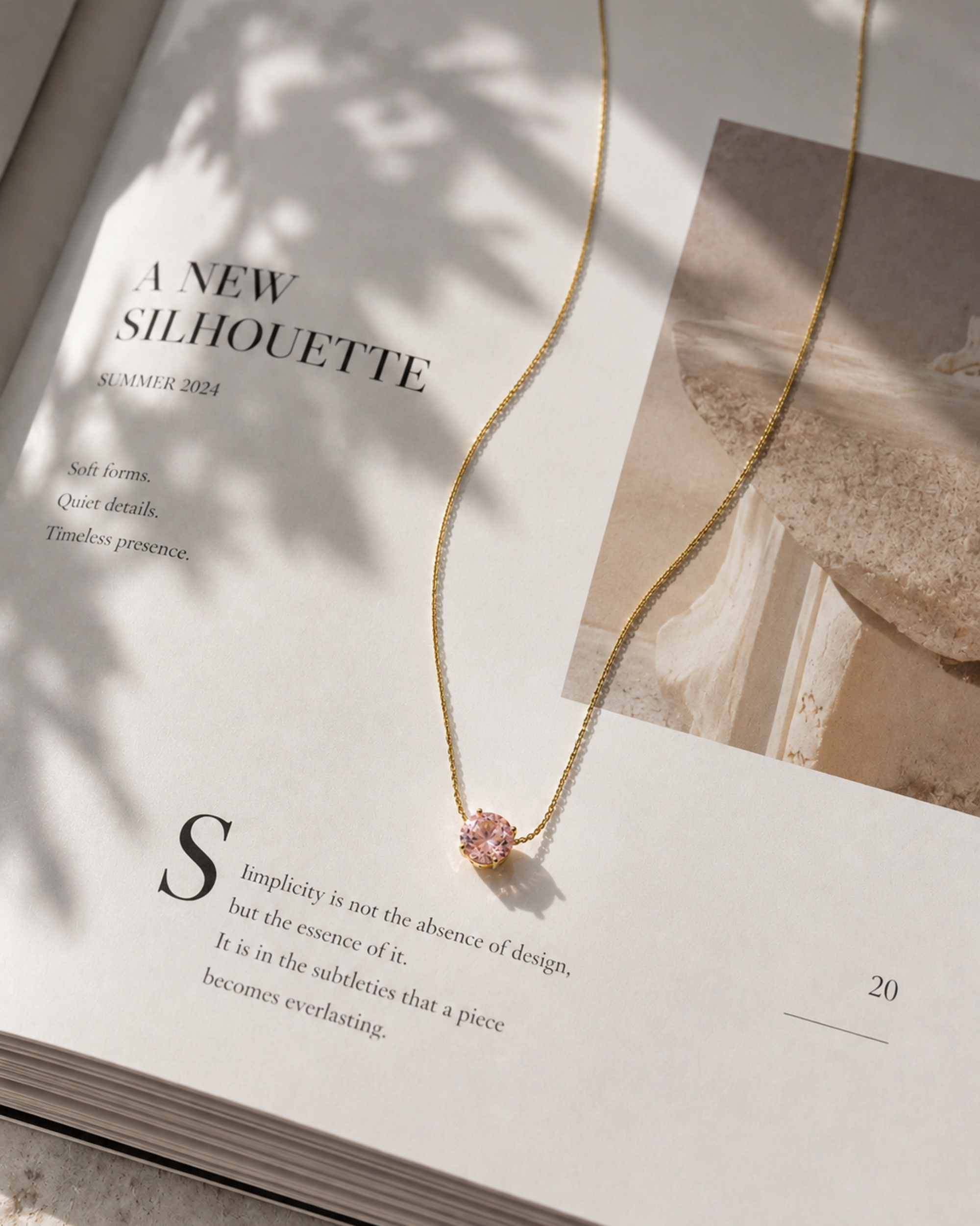 Roselle Bloom Necklace